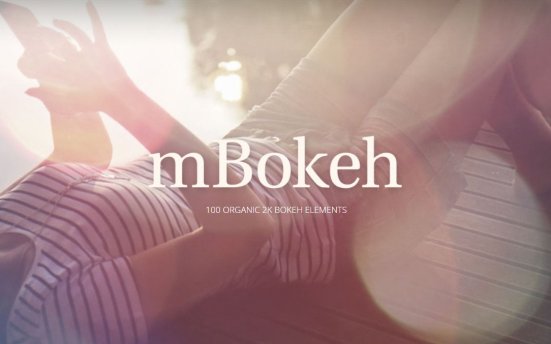 MotionVFX mBokeh - 100种散景效果2K视频素材