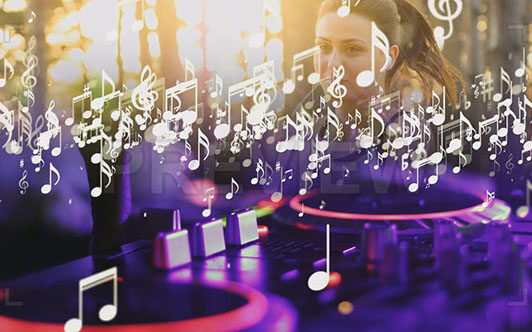 Motion Array Musical Notes Transitions Pack – 10个音符过渡转场视频素材