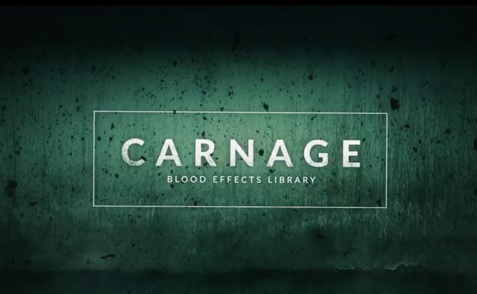 RocketStock Carnage – 296种血液喷溅效果视频素材