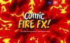 BusyBoxx V06 Comic Fire FX – 150个火焰动画效果视频素材和AE模板
