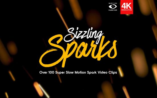 BusyBoxx V04 Sizzling Sparks – 100多个火花效果4K视频素材