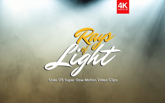 BusyBoxx V18 Rays of Light – 176个聚光灯射灯效果4K视频素材