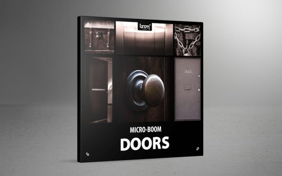 Boom Library Doors – 各种推拉电动升降开关门音效包