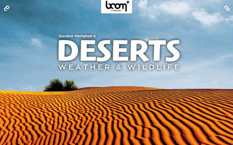 Boom Library Deserts Weather & Wildlife – 自然界沙漠野生动物和天气音效包