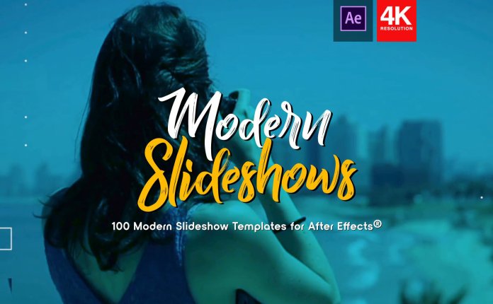 BusyBoxx V07 Modern Slideshows – 102个流畅时尚的视频幻灯片AE模板