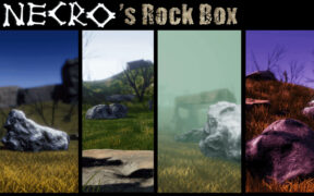 Necrophob30 Necro’s Rock Box – 优质的岩石模型UE4资产包