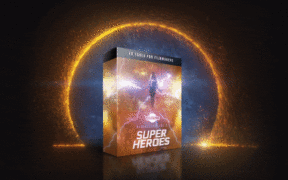 BIGFILMS BLOCKBUSTER Vol.2 SUPERHEROES Pack – 240多种史诗级超级英雄火焰闪电魔法特效视频素材