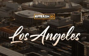 KitBash3D Los Angeles 美国洛杉矶城市建筑场景3D模型