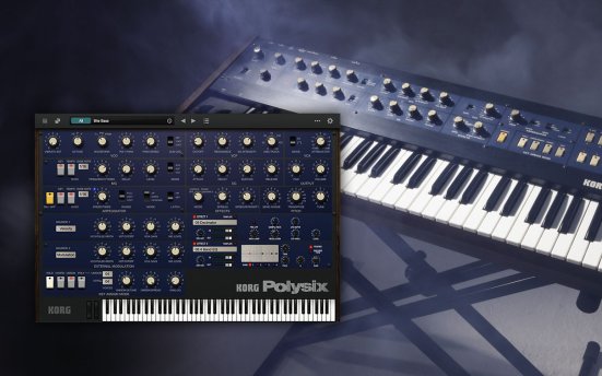 KORG Polysix v2.3.0 音效合成器插件