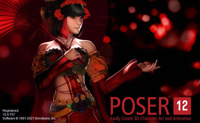 Bondware Poser Pro v12.0.1029 三维动画渲染软件