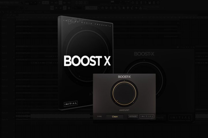 音频智能动态饱和度插件 Initial Audio BoostX v1.3.0 - 腾龙工作室