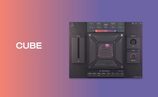 3D创意虚拟乐器插件 Lunacy Audio CUBE v1.6.0