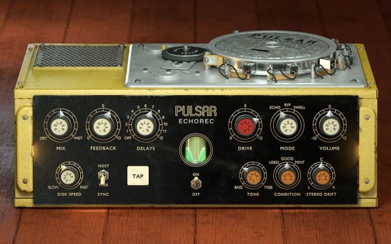 音频延迟回声效果器插件 Pulsar Audio Pulsar Echorec v1.4.4