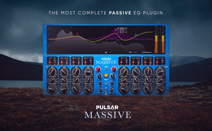 音频EQ均衡效果器插件 Pulsar Audio Pulsar Massive v1.1.2 直装破解版