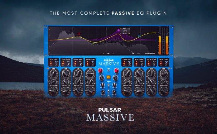 音频EQ均衡效果器插件 Pulsar Audio Pulsar Massive v1.1.2