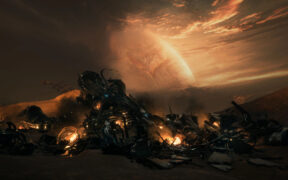 Velarion Crashed Starship Pack – 坠毁的星际飞船废墟场景模型虚幻引擎资产包