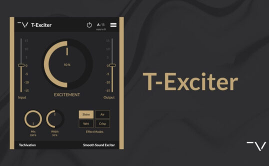 音频激励效果器插件 Techivation T-Exciter v1.0.2