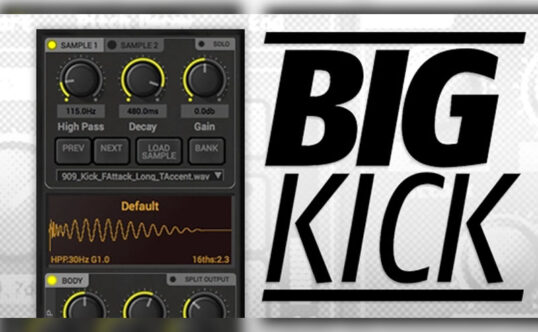 音频底鼓合成器插件 Credland Audio BigKick v1.9.4