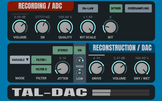 音频数模转换器 Togu Audio Line TAL-DAC v2.0.2 R2R版