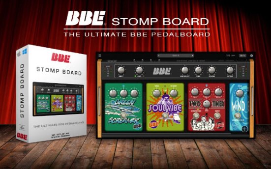 吉他效果器插件包 BBE Sound Stomp Board v1.5.0 R2R版