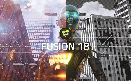 Blackmagic Design Fusion Studio v18.6.1.6 视觉特效合成软件