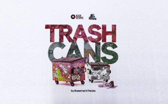 Black Octopus Sound Basement Freaks Presents Trash Cans – 垃圾桶打击乐音效包