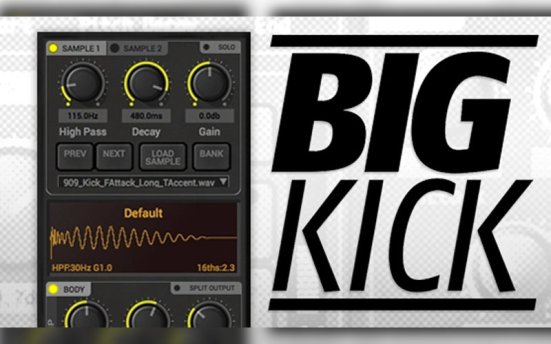 音频底鼓合成器插件 Credland Audio BigKick v1.9.4