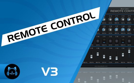 Blue Cats Audio Remote Control v3.1 虚拟MIDI控制插件