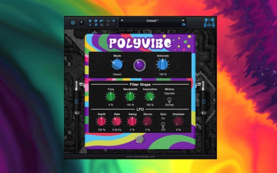 模拟vibe踏板插件 Blue Cats Audio PolyVibe v1.0