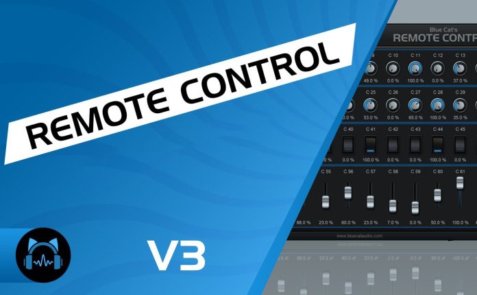 Blue Cats Audio Remote Control v3.1 虚拟MIDI控制插件