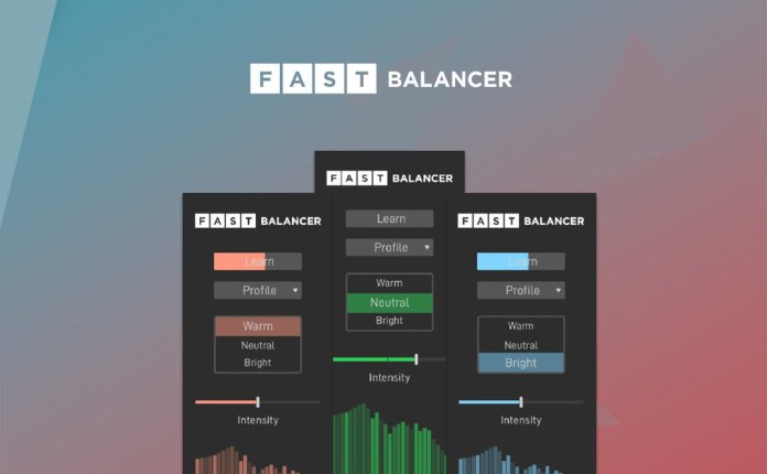智能音频EQ均衡器插件 Focusrite Fast Balancer v1.0.0 破解版