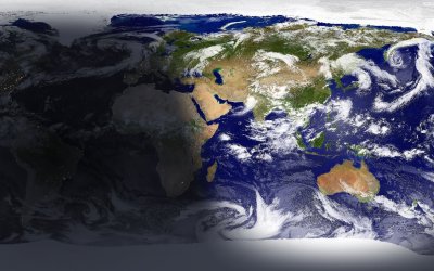 实时地球动态壁纸 DeskSoft EarthView v7.7.3 便携破解版