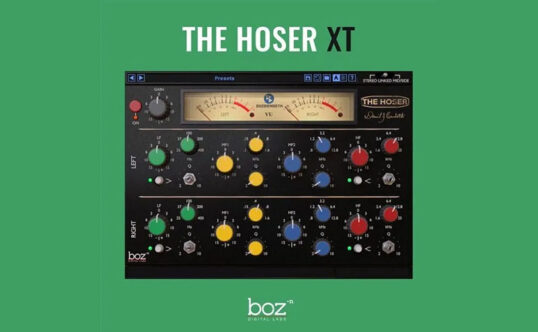音频EQ均衡器插件 Boz Digital Labs Hoser XT v1.1.3