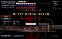 虚拟重金属7弦电吉他插件 Studio Major7th KMG7 V v1.4.1 破解版