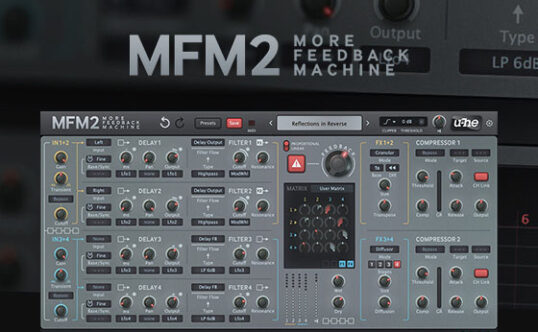 Heckmann Audio u-he MFM2 v2.5.0 音频延迟效果器插件