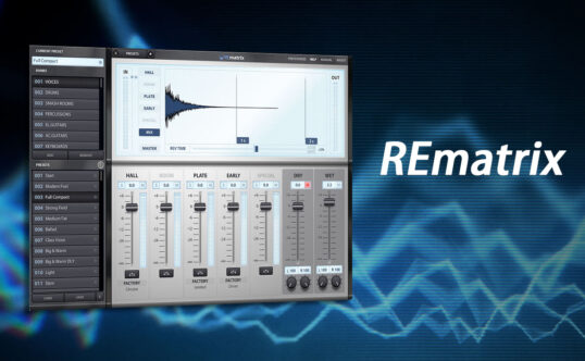 Overloud MoReVoX REmatrix v1.2.11 音频混响效果器插件