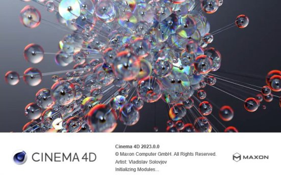 【C4D】Maxon CINEMA 4D Studio v2023.2.2 3D建模软件