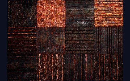 12 Burning Wood Materials Animated – 12种燃烧的木头材质UE4资产包