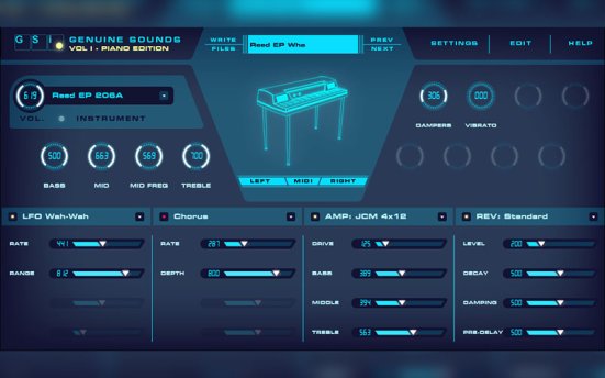 虚拟钢琴采样乐器 GSi Genuine Sounds Vol. I - Piano Edition v1.0.5