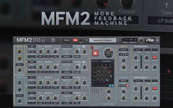 Heckmann Audio u-he MFM2 v2.5.0 音频延迟效果器插件