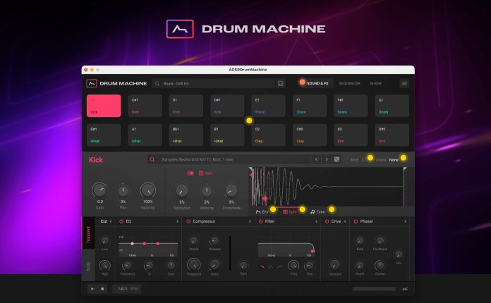 鼓音序器 ADSR Drum Machine v1.1.0 破解版