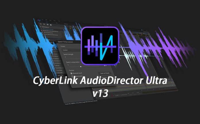 讯连科技音频处理软件 CyberLink AudioDirector Ultra v13.0.2108.0 破解版