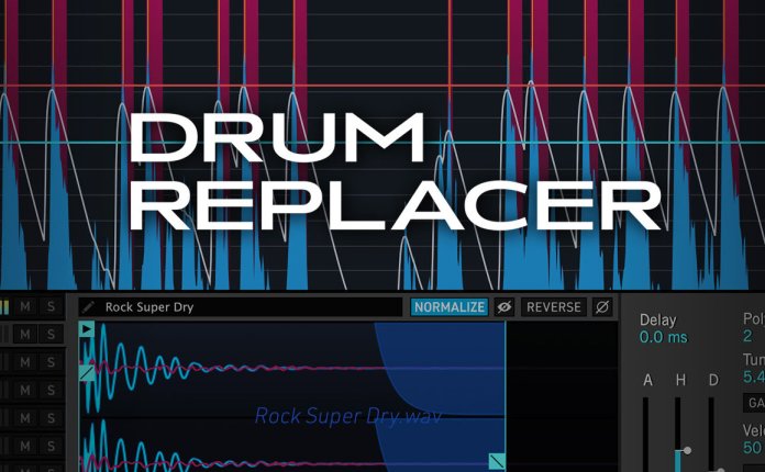 鼓声替换处理插件 UVI DrumReplacer v1.1.2 破解版