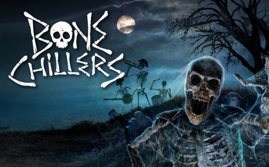 AtmosFX Bone Chillers (骷髅) AtmosFX万圣节系列数字装饰