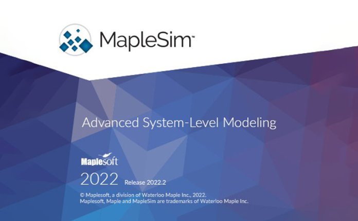 Maplesoft MapleSim v2022.2 建模仿真软件