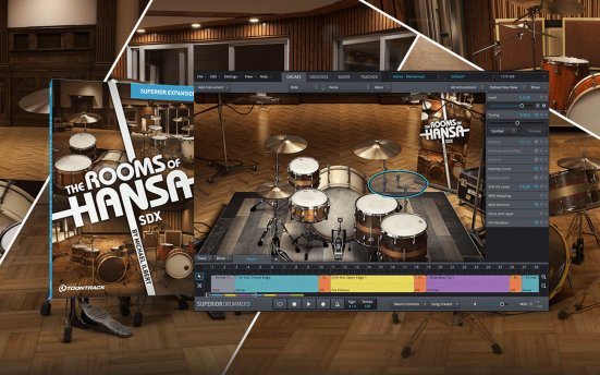 Toontrack The Rooms Of Hansa SDX v1.0.2 (Superior Drummer) 鼓组音色库