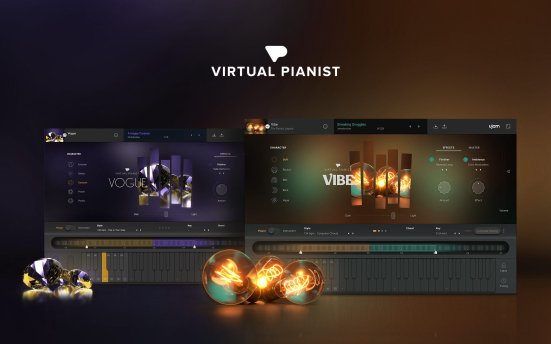 uJAM Virtual Pianist Bundle VOGUE & VIBE v1.1.0 虚拟钢琴插件