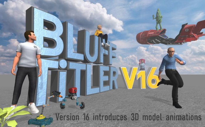 三维字幕软件 BluffTitler v16.8.1.0 便携版