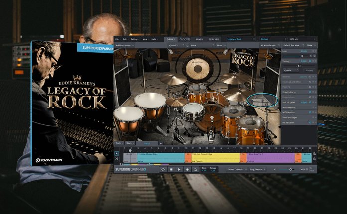 Toontrack Legacy Of Rock SDX v1.0.1 (Superior Drummer) 摇滚鼓组音色库