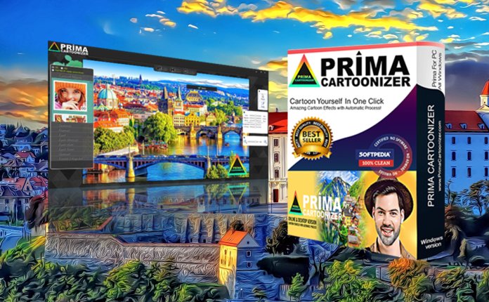 Prima Cartoonizer v5.4.4 图像卡通化效果工具